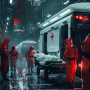 krogandoughnut_a_cyberpunk_scene_of_a_medical_team_loading_dece_e3ab4525-699e-48cc-8674-0558cd8f252f.png